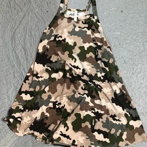 MITTOSHOP camouflage slinky tank